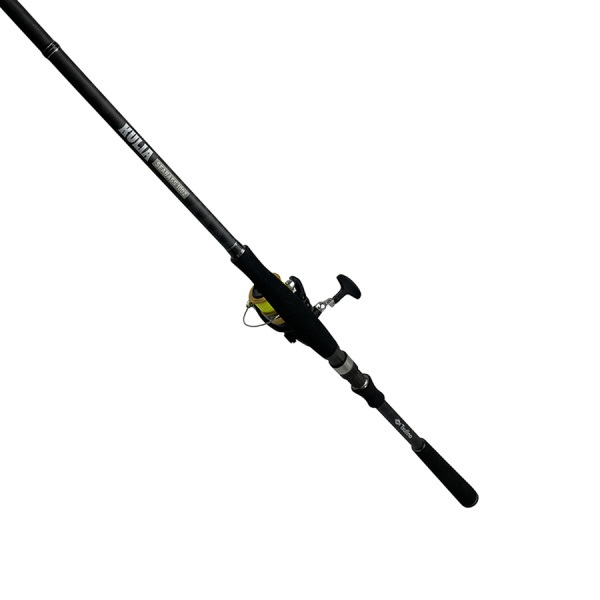 KULIA SEABASS SET 802/902/1002【カーボン製2ピースシーバスロッドとナイロンライン付スピニングリールのセット】